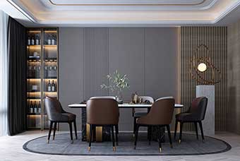 咸阳餐厅空间案例