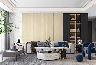 咸阳客厅空间案例