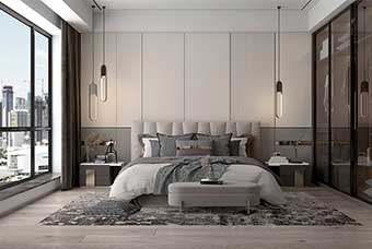 咸阳现代风格-卧室