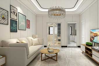 咸阳现代风格-客厅