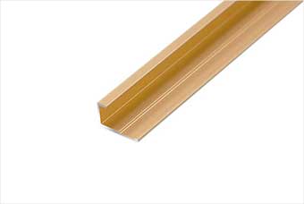 咸阳航空纤维墙咔铝合金边条（钛金氧化）