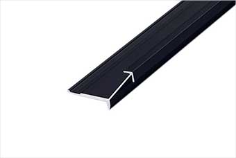 咸阳航空纤维墙咔铝合金阳角线（哑黑氧化）