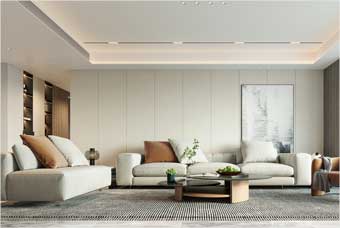 咸阳客厅空间案例