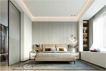 咸阳卧室空间案例