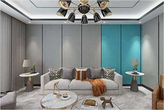 咸阳客厅空间案例