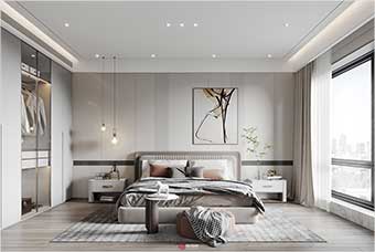 咸阳卧室空间案例