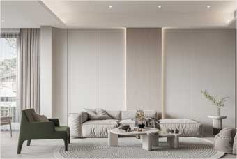 咸阳客厅空间案例