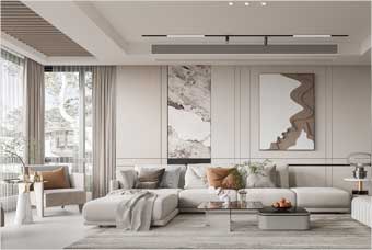 咸阳客厅空间案例