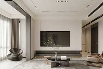 咸阳客厅空间案例